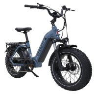 E-Bike E-Fatbike “Diablo XR2" 25 km/h, 15 Ah,  48V, 720Wh Mittelmotor  /blau-matt/