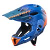 Cratoni C-Maniac 2.0 MX AllMountain/MTB Fahrradhelm blue-orange matt S-M