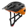 Cratoni AllRace AllMountain/MTB Fahrradhelm black-neonorange matt S-M