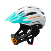 Cratoni C-Maniac AllMountain/MTB Fahrradhelm white-black OT matt S-M