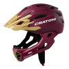 Cratoni C-Maniac AllMountain/MTB Fahrradhelm plum-gold matt S-M