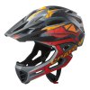 Cratoni C-Maniac Pro AllMountain/MTB Fahrradhelm black-red-orange matt S-M