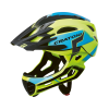 Cratoni C-Maniac Pro AllMountain/MTB Fahrradhelm yellow-blue glossy S-M