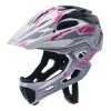 Cratoni C-Maniac Pro AllMountain/MTB Fahrradhelm white-grey-pink glossy S-M