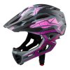 Cratoni C-Maniac Pro AllMountain/MTB Fahrradhelm black-pink-purple matt S-M