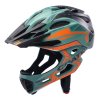 Cratoni C-Maniac Pro AllMountain/MTB Fahrradhelm khaki-black-orange matt S-M