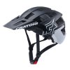 Cratoni AllSet Pro AllMountain/MTB Fahrradhelm black-white matt S-M