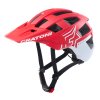 Cratoni AllSet Pro AllMountain/MTB Fahrradhelm red-white matt S-M