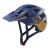 Cratoni AllSet Pro AllMountain/MTB Fahrradhelm blue-gold matt M-L