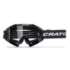 Cratoni C-Rage | black glossy | UNI MX Goggles black glossy UNI